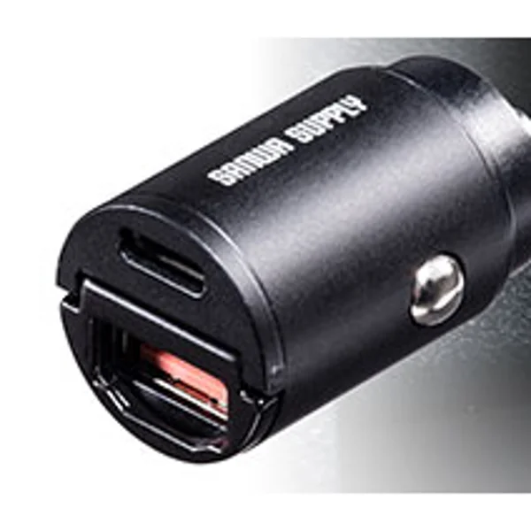 サンワダイレクト カーチャージャー USB PD30W 200-CAR088