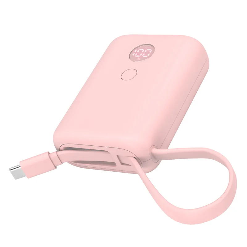 MOTTERU USB-Cケーブル一体型モバイルバッテリー MOT-MB10004